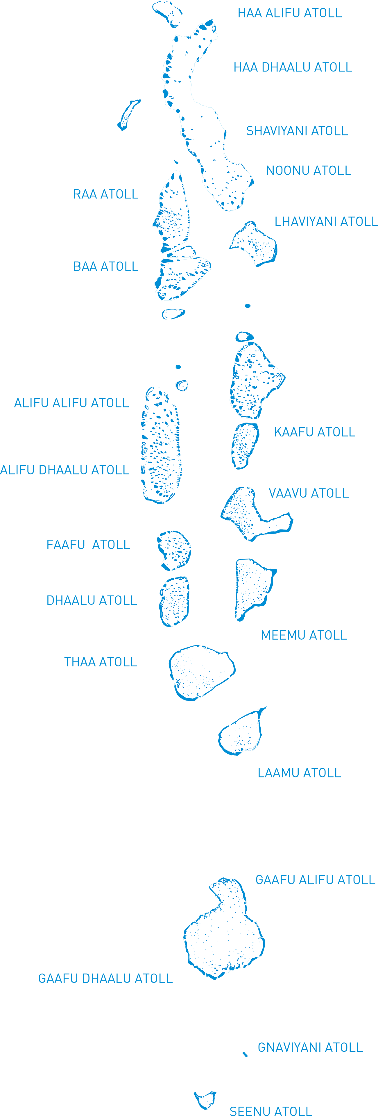 Map of Maldives